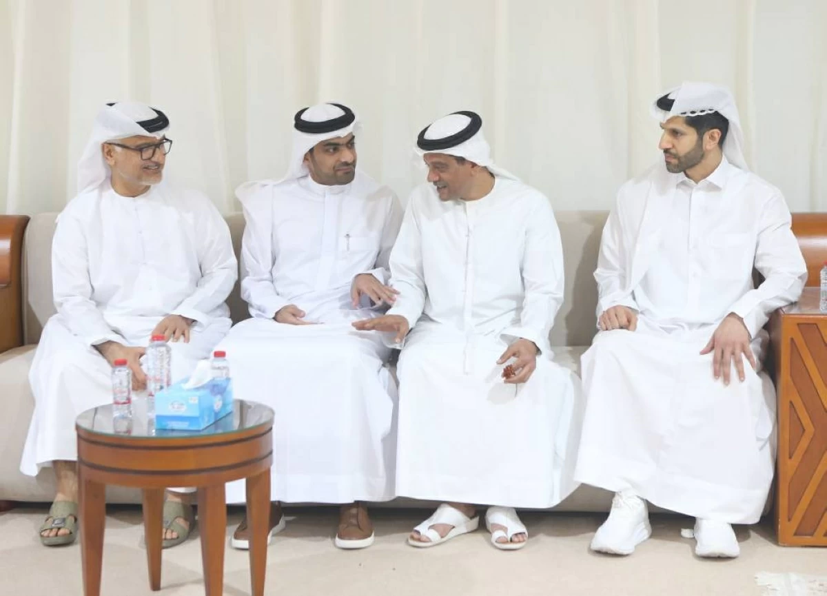 الشيوخ يعزون في وفاة أرملة المرحوم محمد الروسي