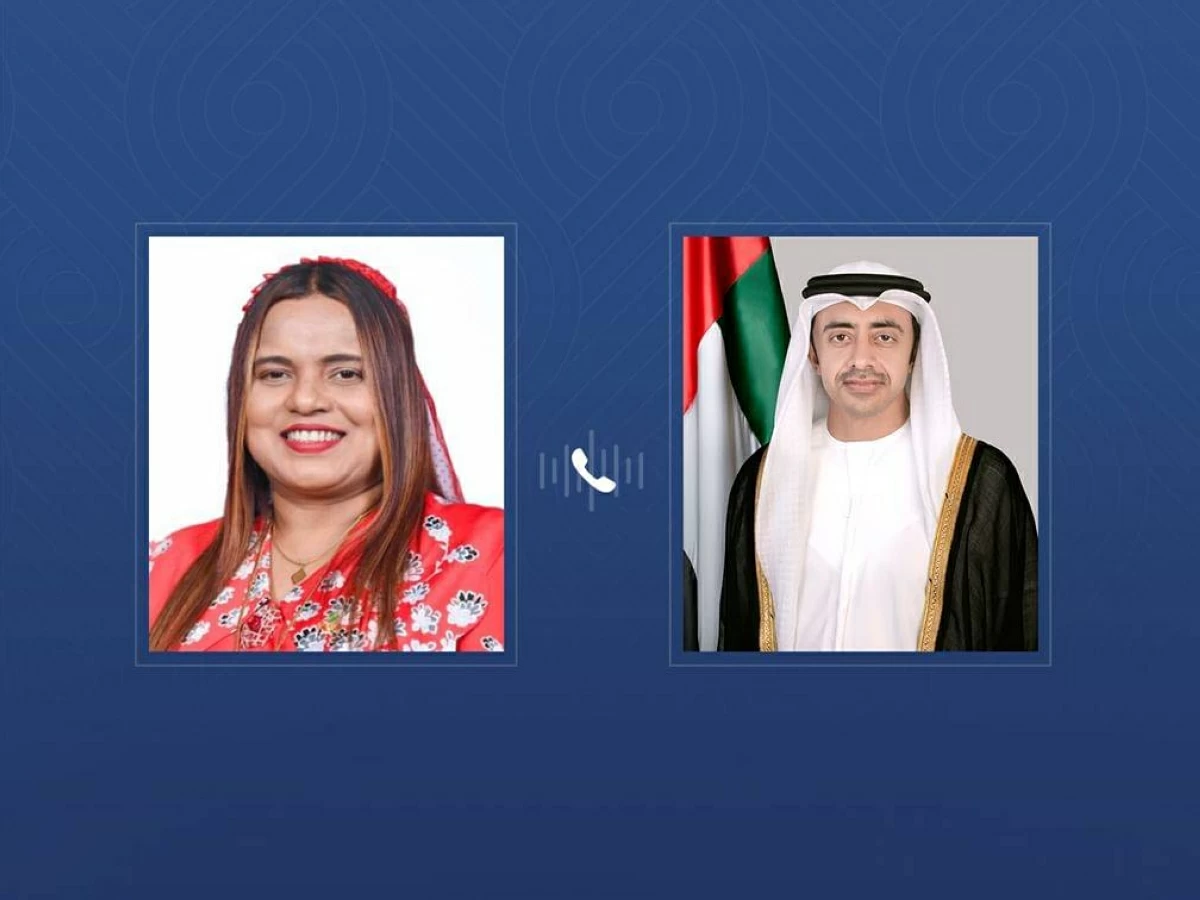 عبدالله بن زايد وأيروثيشام آدم يبحثان تداعيات الاعتداءات الإيرانية الإرهابية #صحيفة_الخليج 