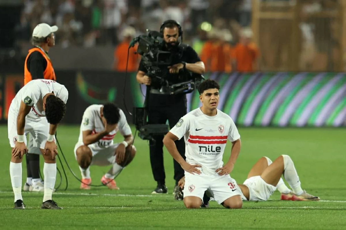 حسرة لاعبي الزمالك