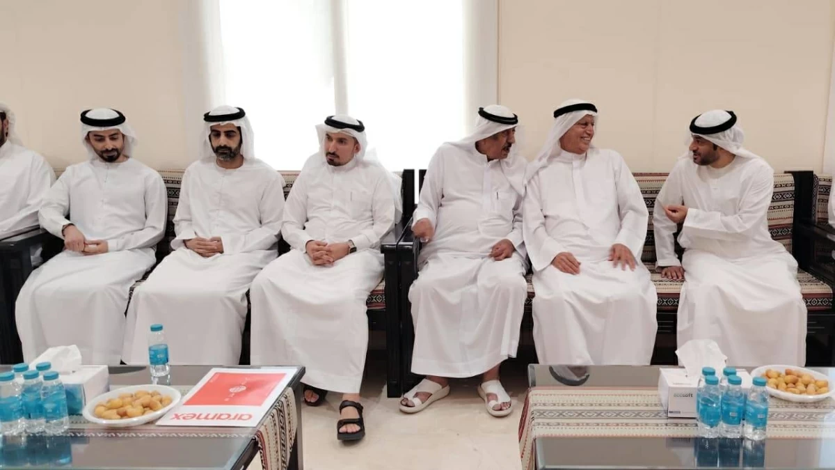 شيوخ ومسؤولون يعزون في وفاة راشد محمد تريم