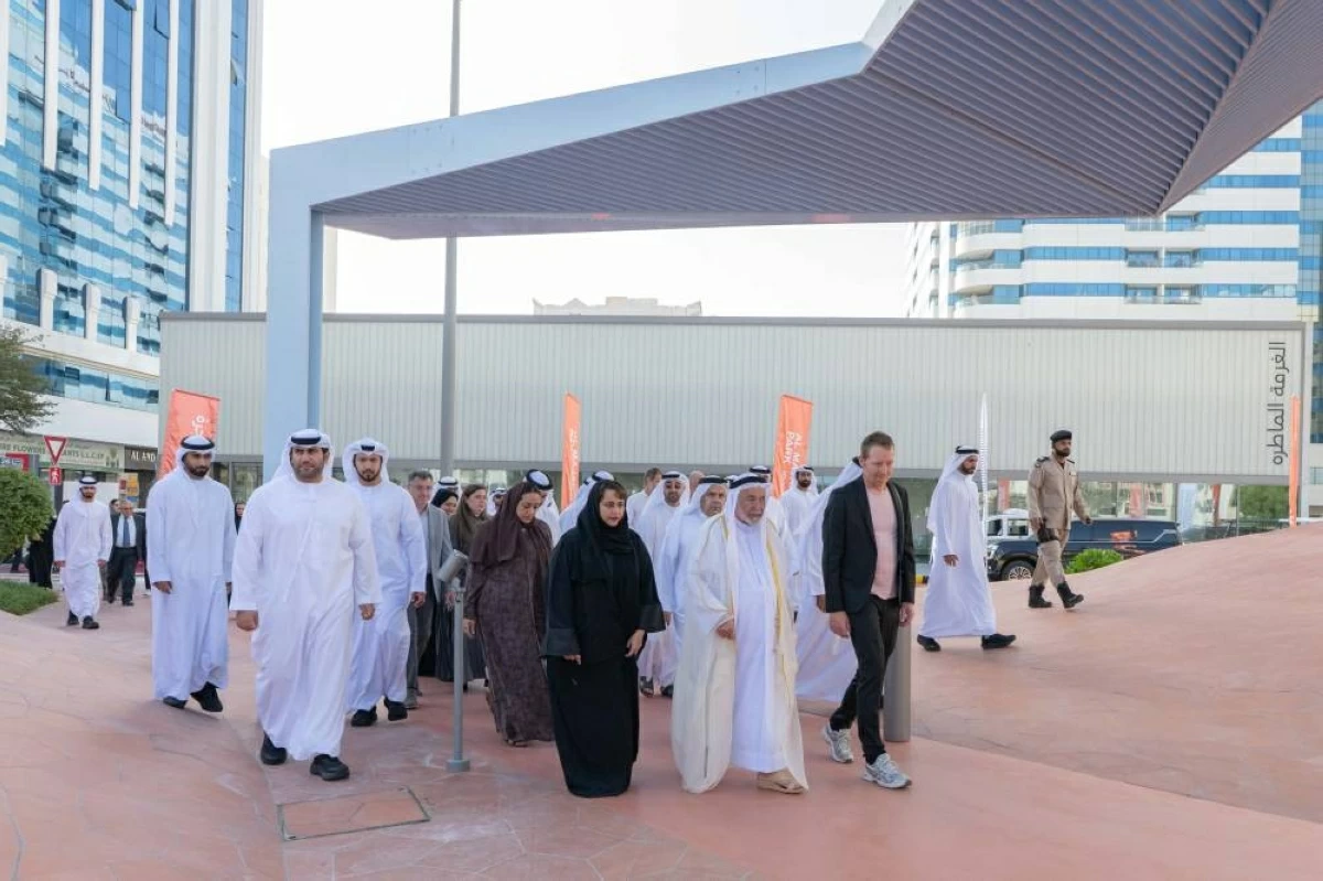 حاكم الشارقة يفتتح حديقة المجرة