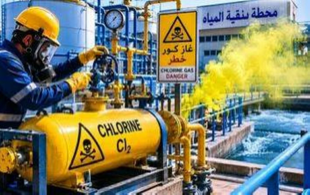 تسرب كلور في محطة مياه مصرية يُصيب العشرات باختناق.. بيان رسمي يكشف التفاصيل