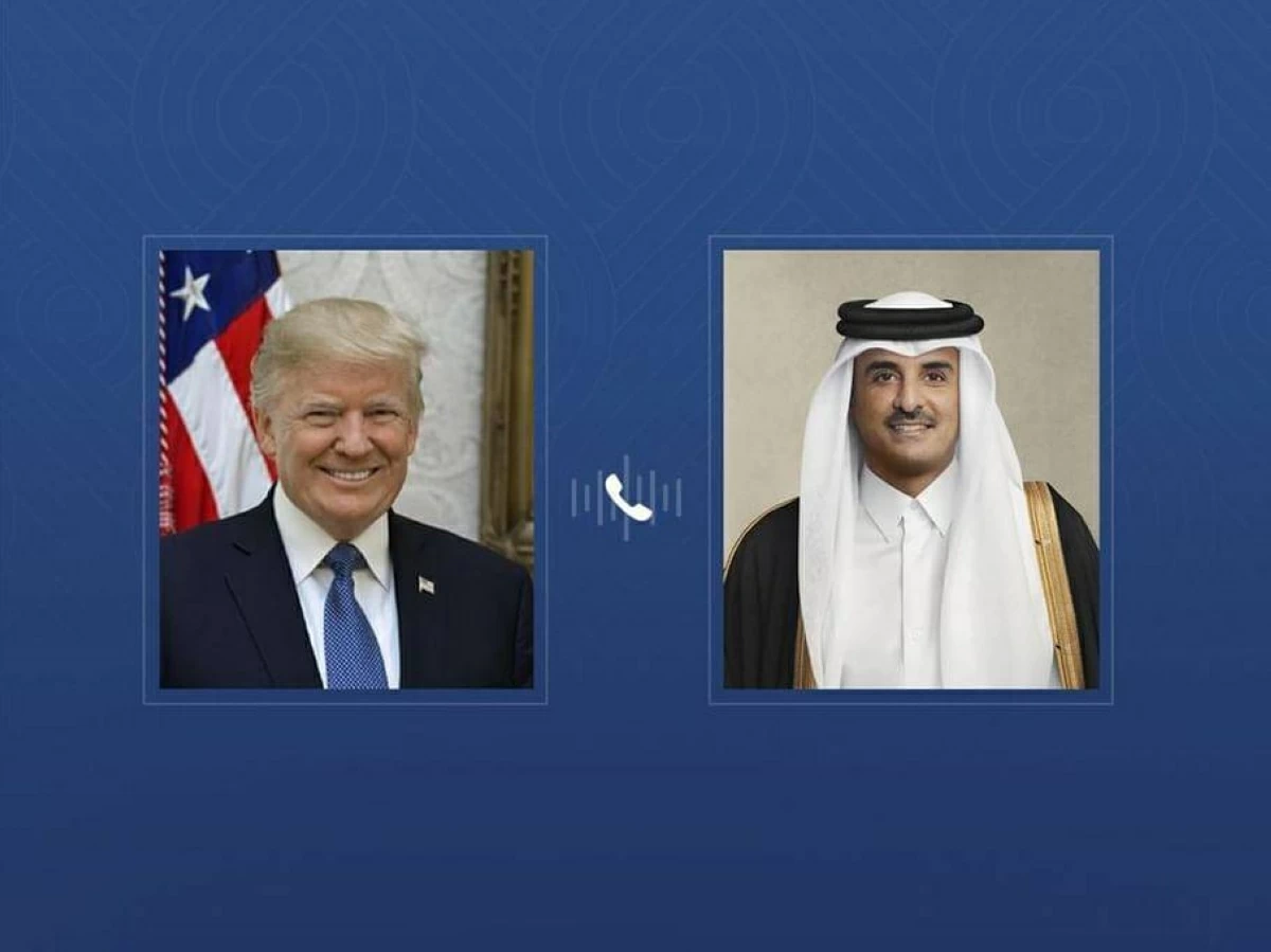 أمير قطر وترامب يبحثان خفض التصعيد في المنطقة