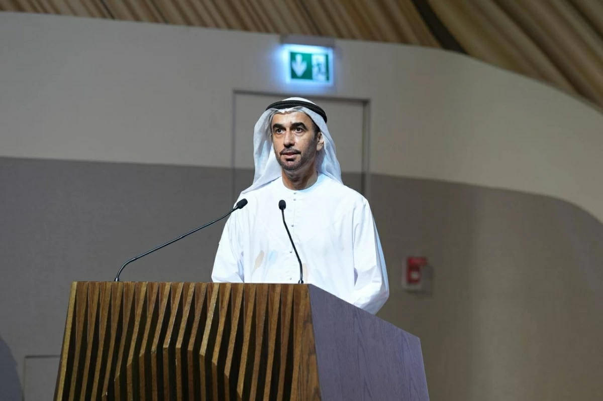 د. سلطان العميمي يلقي كلمته في حفل الفائزين بالجائزة