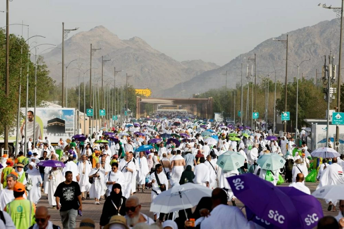 الحجاج في سهل عرفات