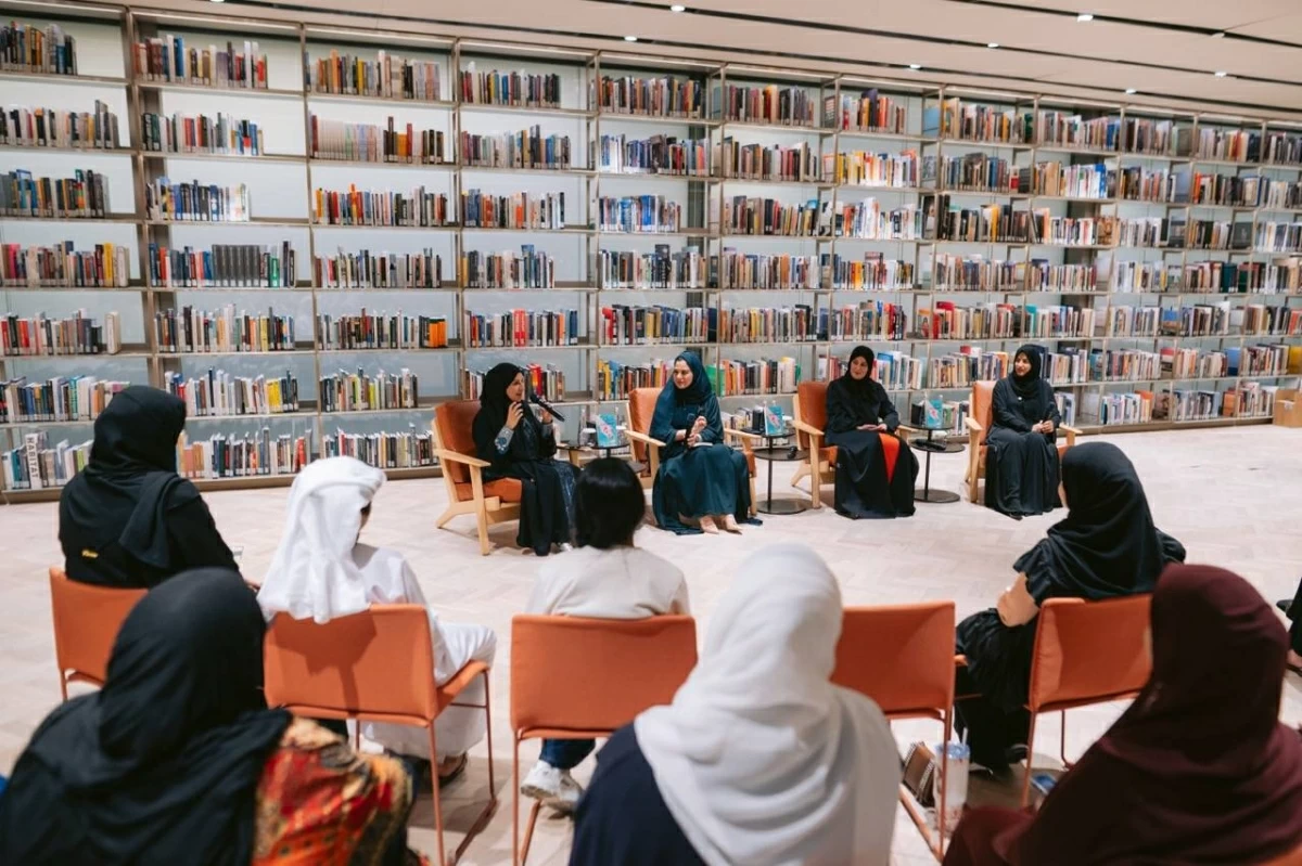 جانب من احتفال بيت الحكمة بيوم الكاتب الإماراتي