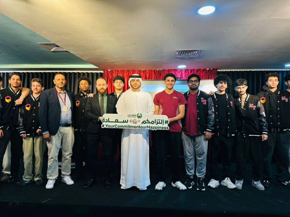 «التزامكم سعادة» في شرطة دبي تُعزز الوعي بالالتزامات الرياضية