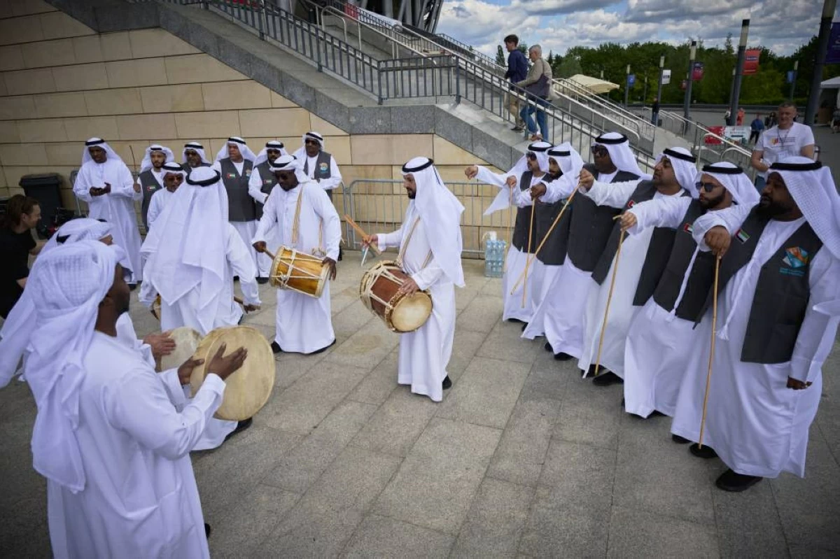 فنون إماراتية شعبية في بولندا