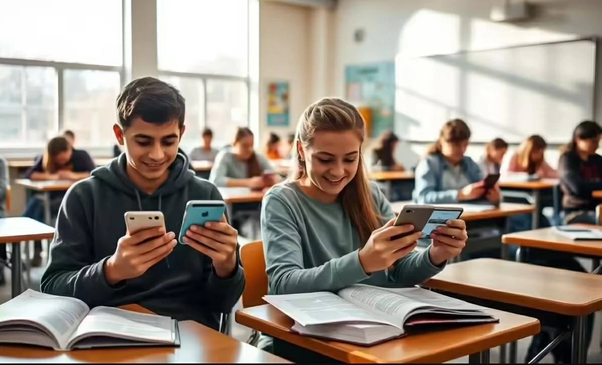 الدروس تهدف إلى منع الاستخدام المتزايد للهواتف الذكية بين الطلاب