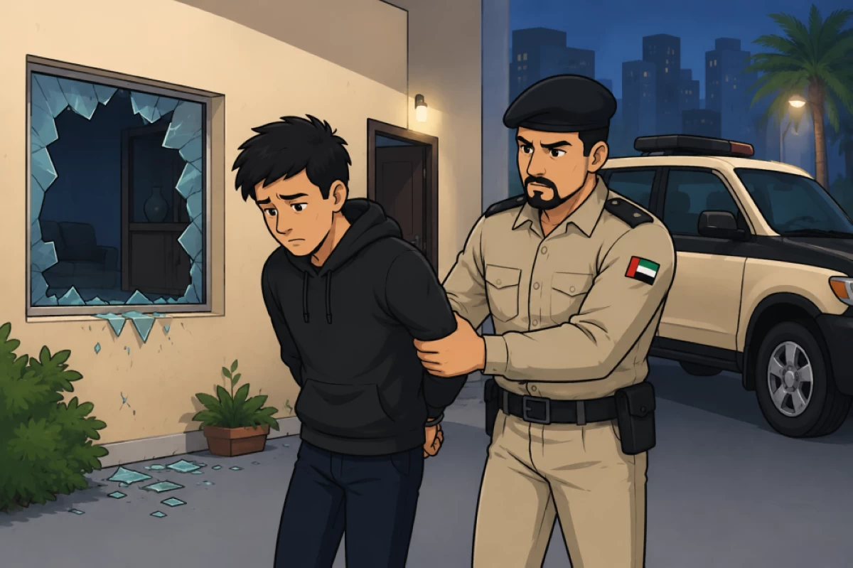 كاميرات المراقبة تكشف سارق منزل بعد الاستيلاء على مقتنياته #صحيفة_الخليج 
