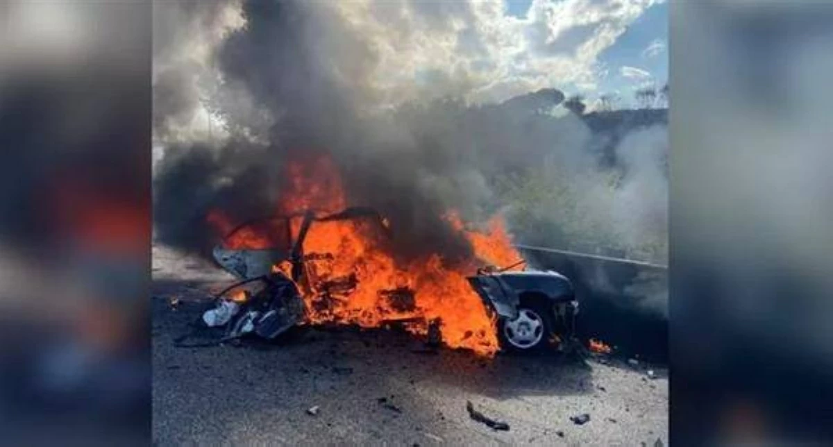 استهداف سيارة على طريق خلدة قرب بيروت