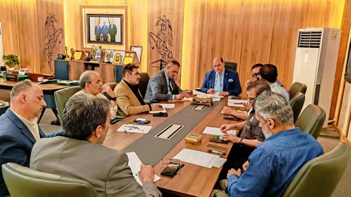 د. جبار جودي يترأس الاجتماع