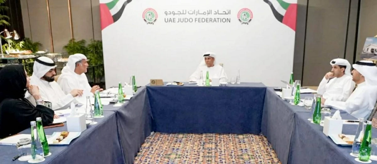   محمد بن ثعلوب يترأس اجتماع اتحاد الجودو