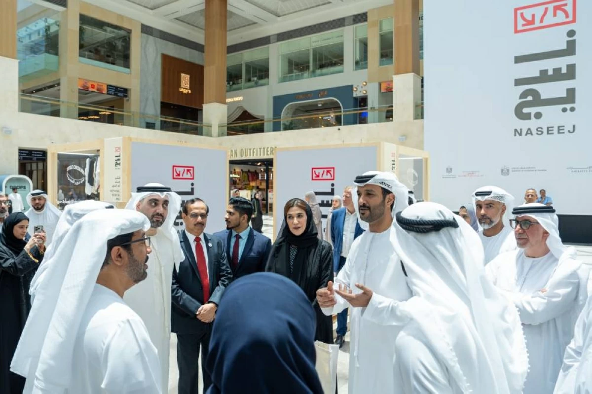 عبدالله بن طوق خلال الفعالية