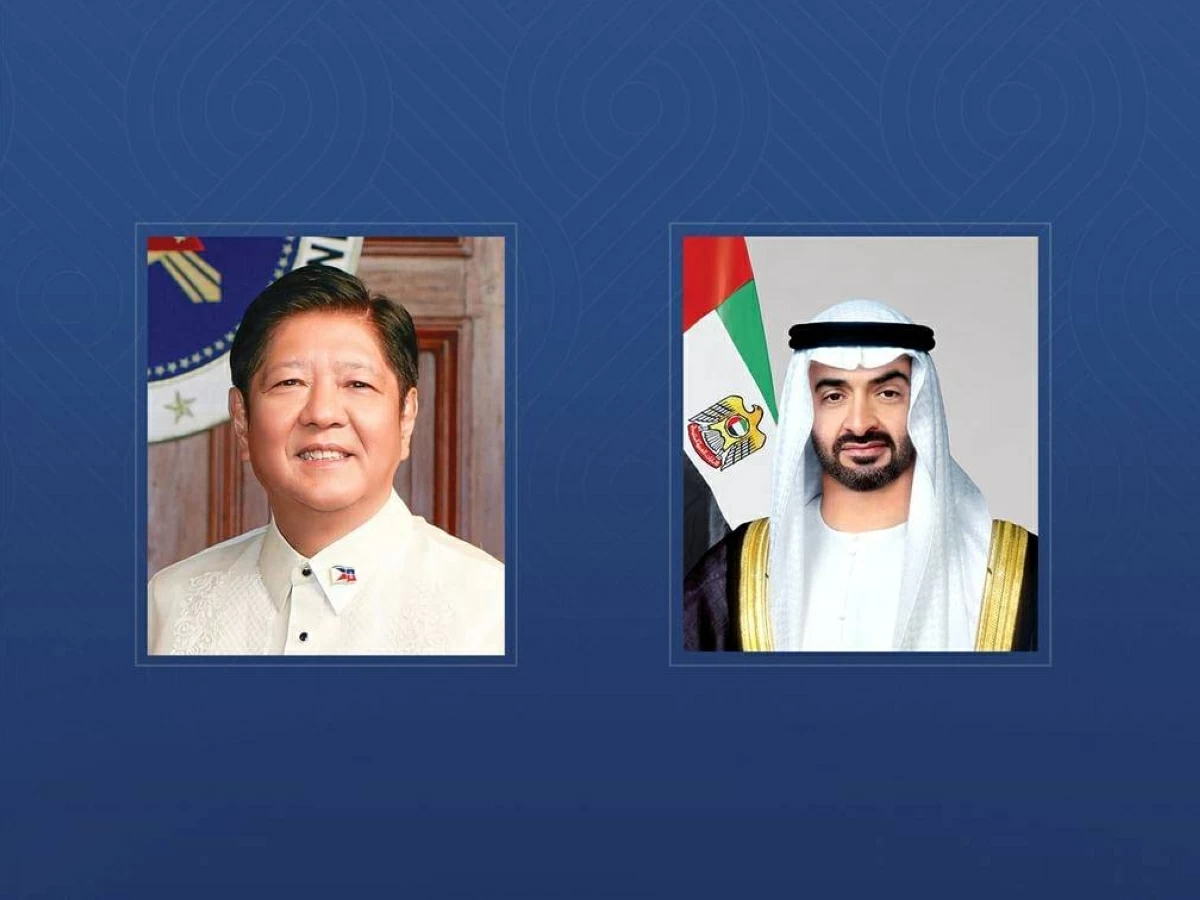 محمد بن زايد يعزي رئيس الفلبين في ضحايا الزلزال