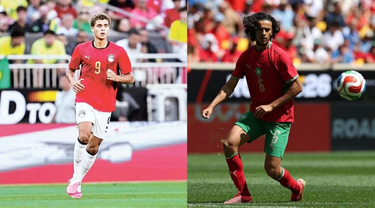 المغربي ايوب بوادي وحمزة عبد الكريم