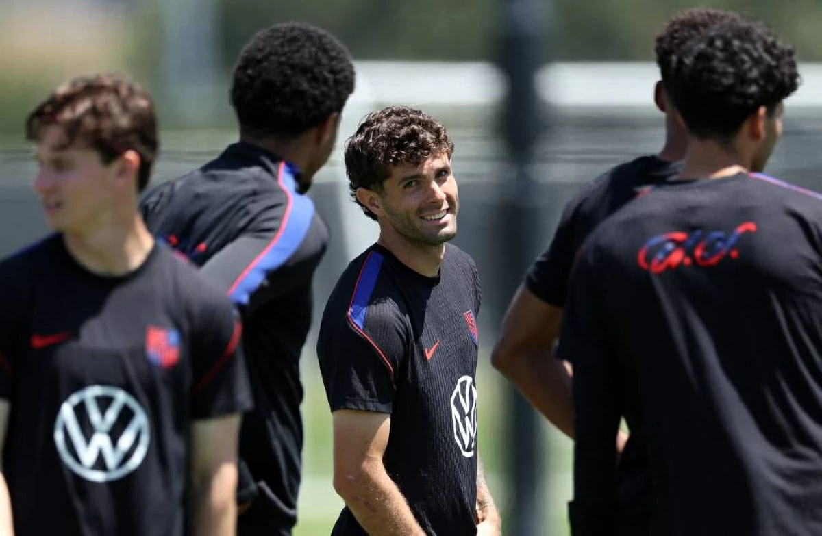 بولسيتش في تمرينات المنتخب 
