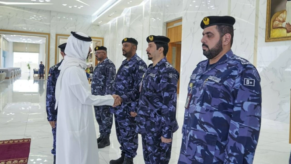زايد بن حمد يطّلع على جهود شرطة عجمان للحد من المخدرات