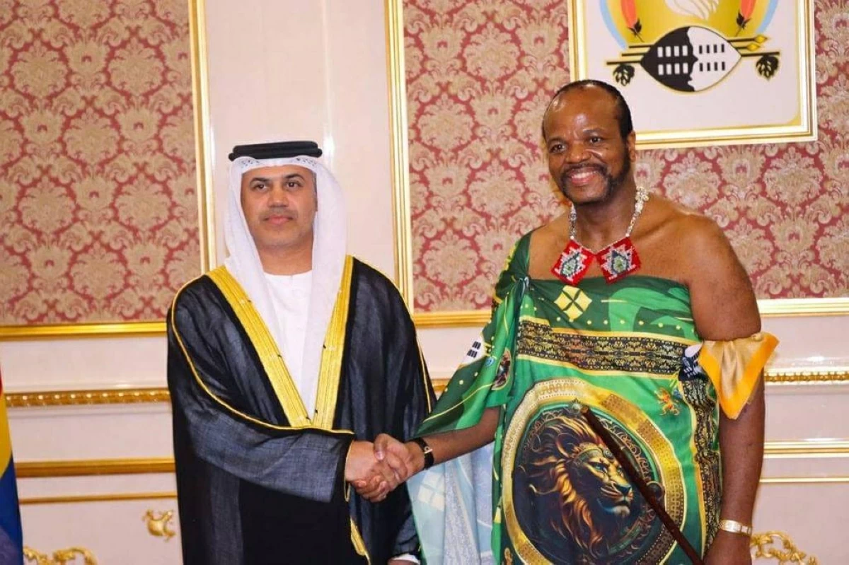 سفير الإمارات يقدم نسخة من أوراق اعتماده إلى وزيرة خارجية إسواتيني