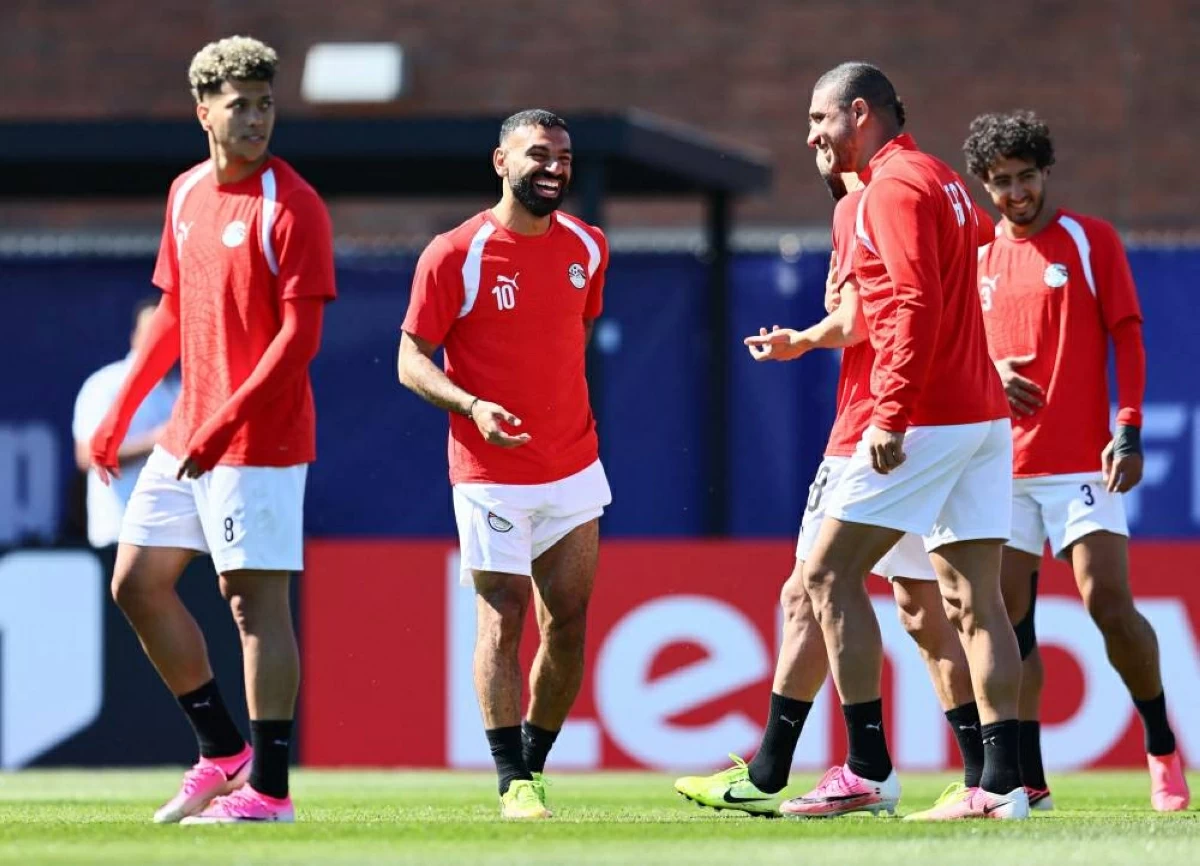 من تدريبات منتخب مصر