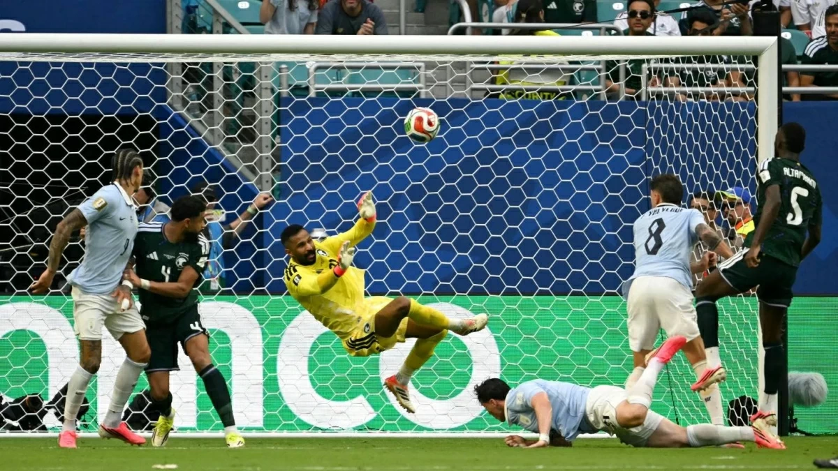 شاهد ملخص مباراة السعودية وأوروغواي (1-1) في كأس العالم 2026