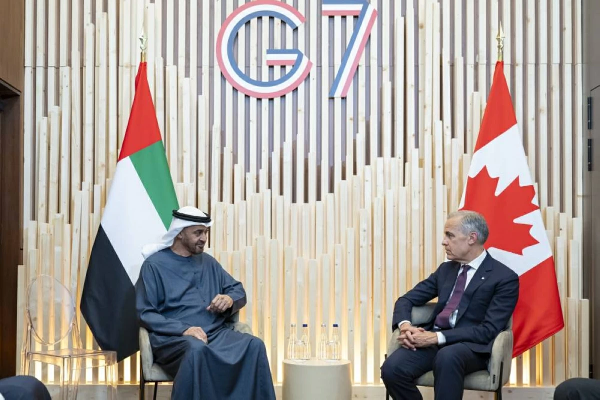 محمد بن زايد ورئيس وزراء كندا يبحثان تعزيز التعاون وتطوّرات المنطقة