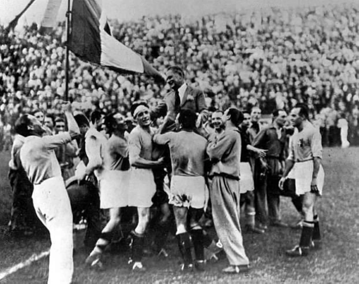 إيطاليا تفوز بكأس العالم عام 1934