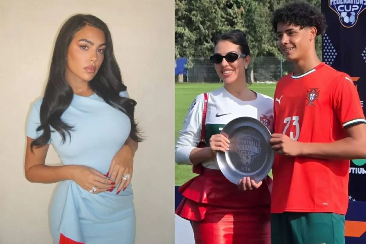 لقطة سابقة لجورجينيا وجونيور