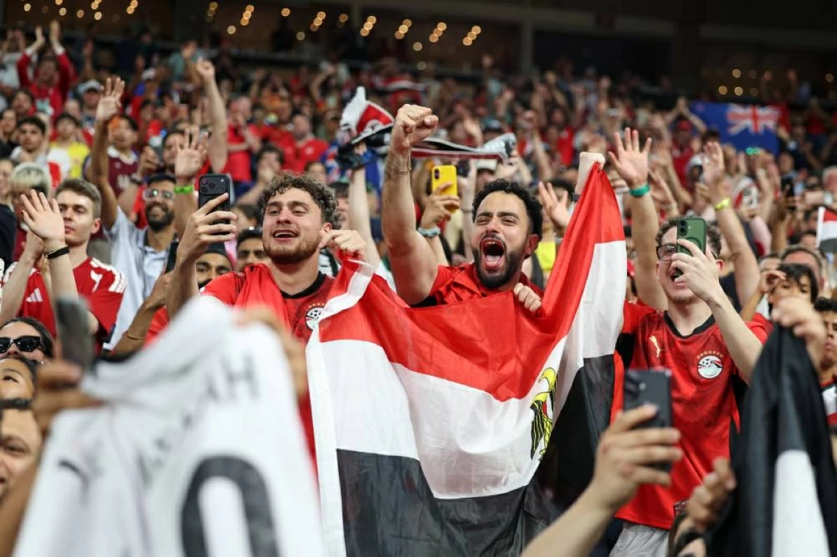 فرحة جماهير منتخب مصر