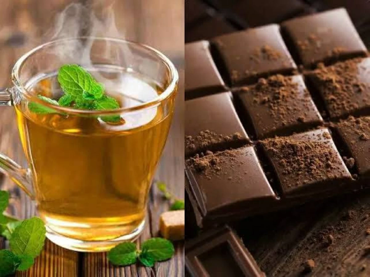 الشوكولاتة الداكنة مقابل الشاي الأخضر: أيهما أقوى في مضادات الأكسدة وتحسين المزاج؟