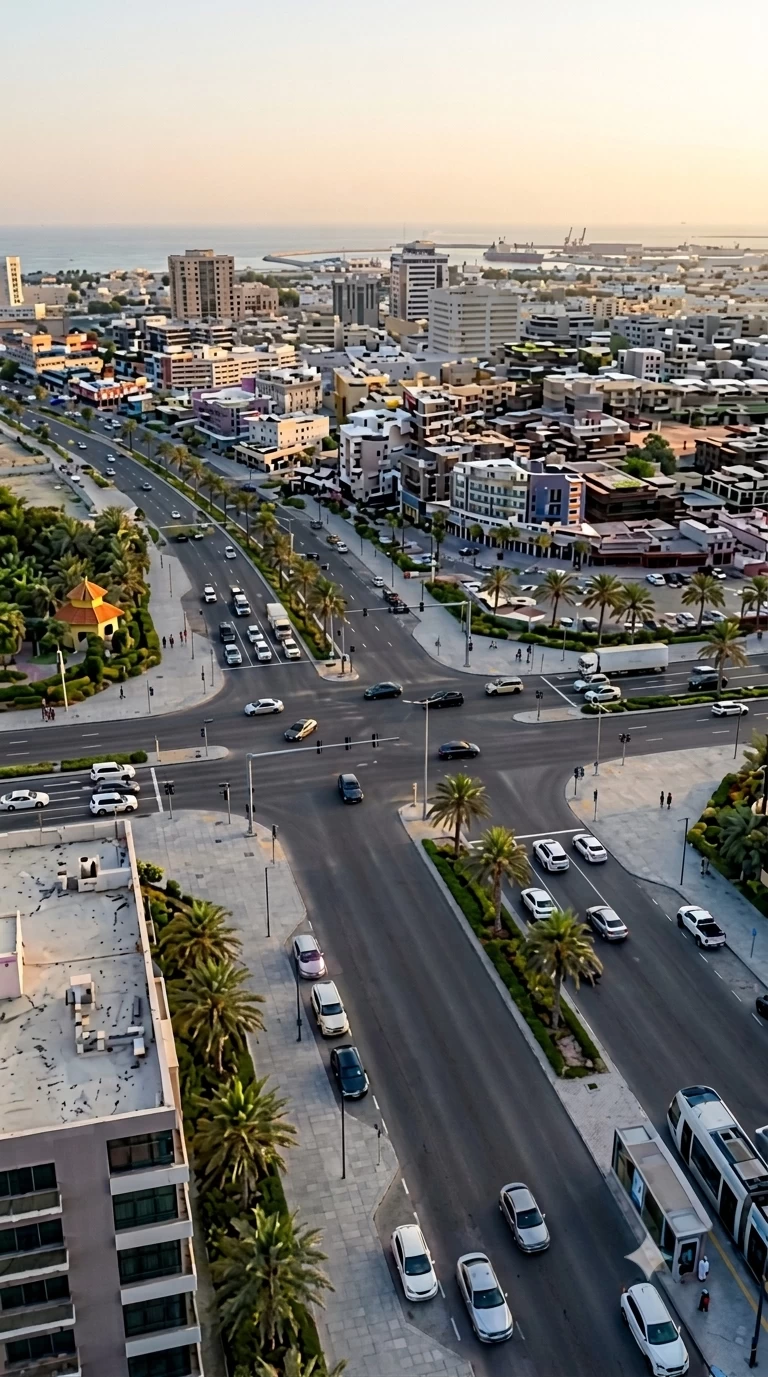 صورة مشروع تطوير طرق مركز المدينة