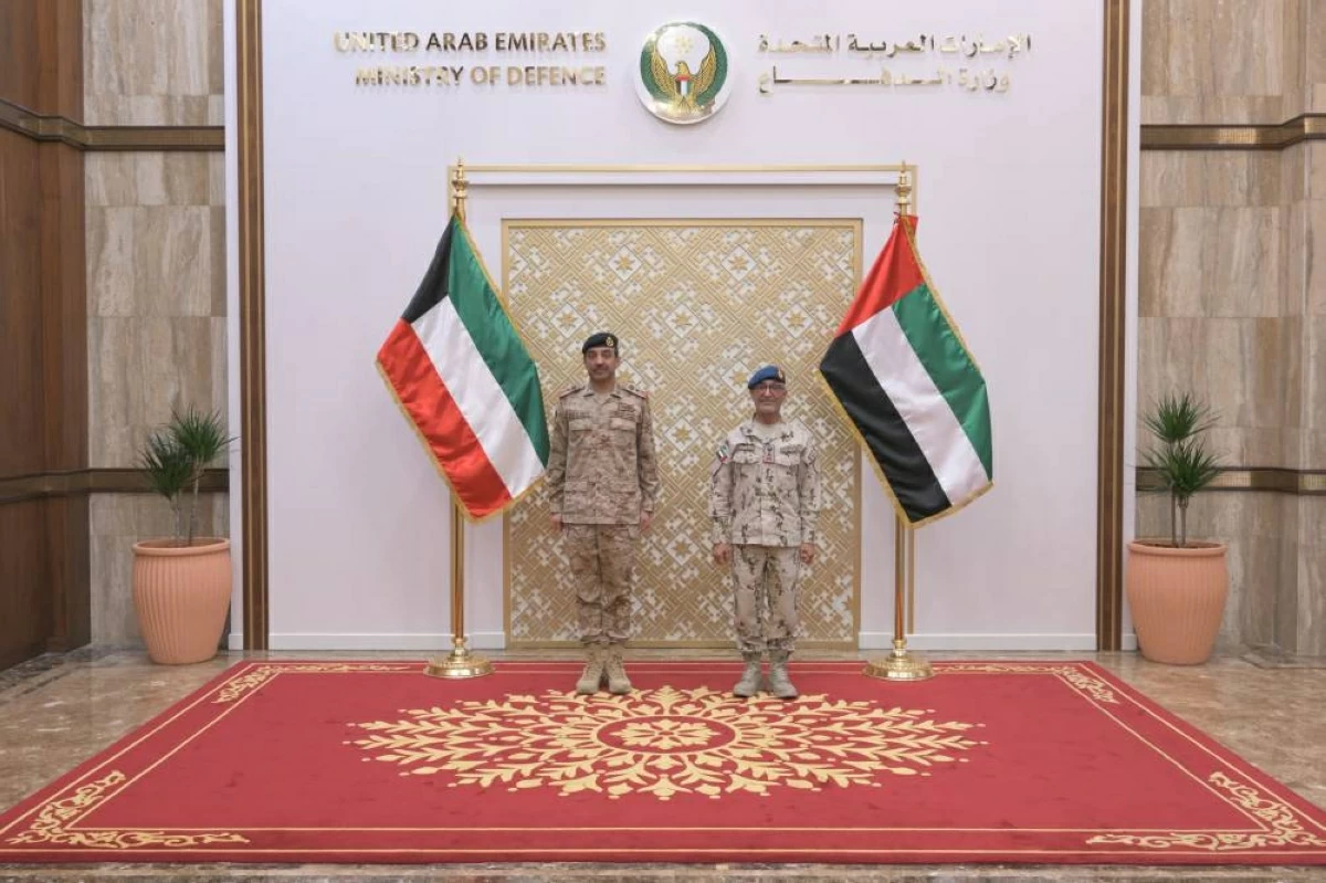 رئيس أركان القوات المسلحة يستقبل نظيره الكويتي