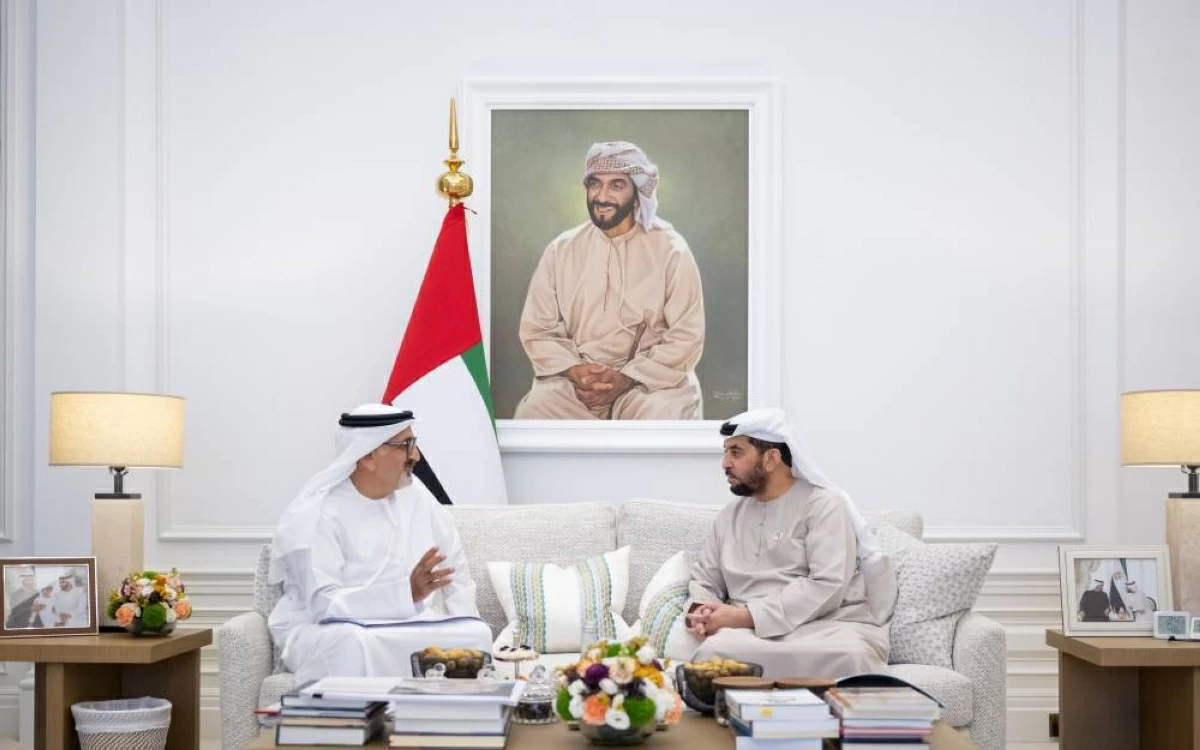 حمدان بن زايد في حديث مع عارف العواني