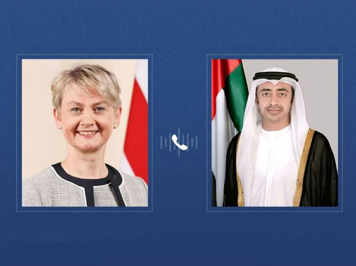 عبدالله بن زايد يبحث مع وزيرة خارجية بريطانيا أوضاع المنطقة والتطورات الإقليمية