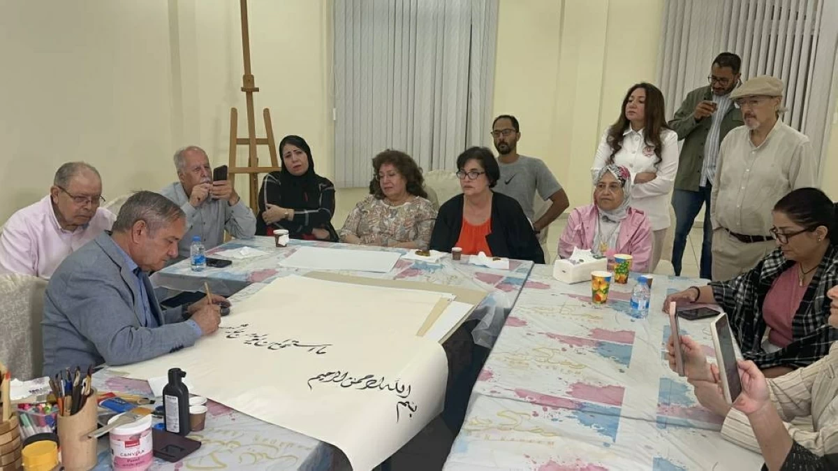خليفة الشيمي خلال الورشة