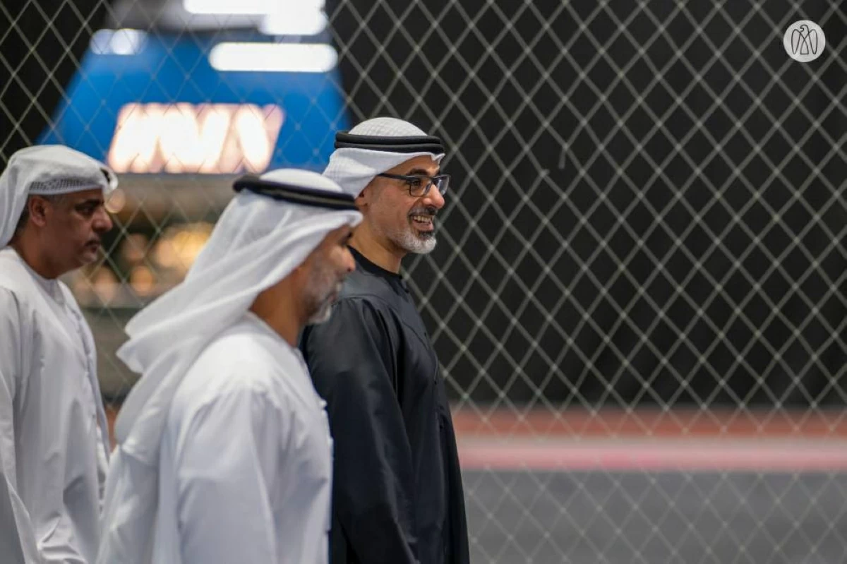 خالد بن محمد بن زايد يشهد جانباً من فعاليات «صيف أبوظبي الرياضي»