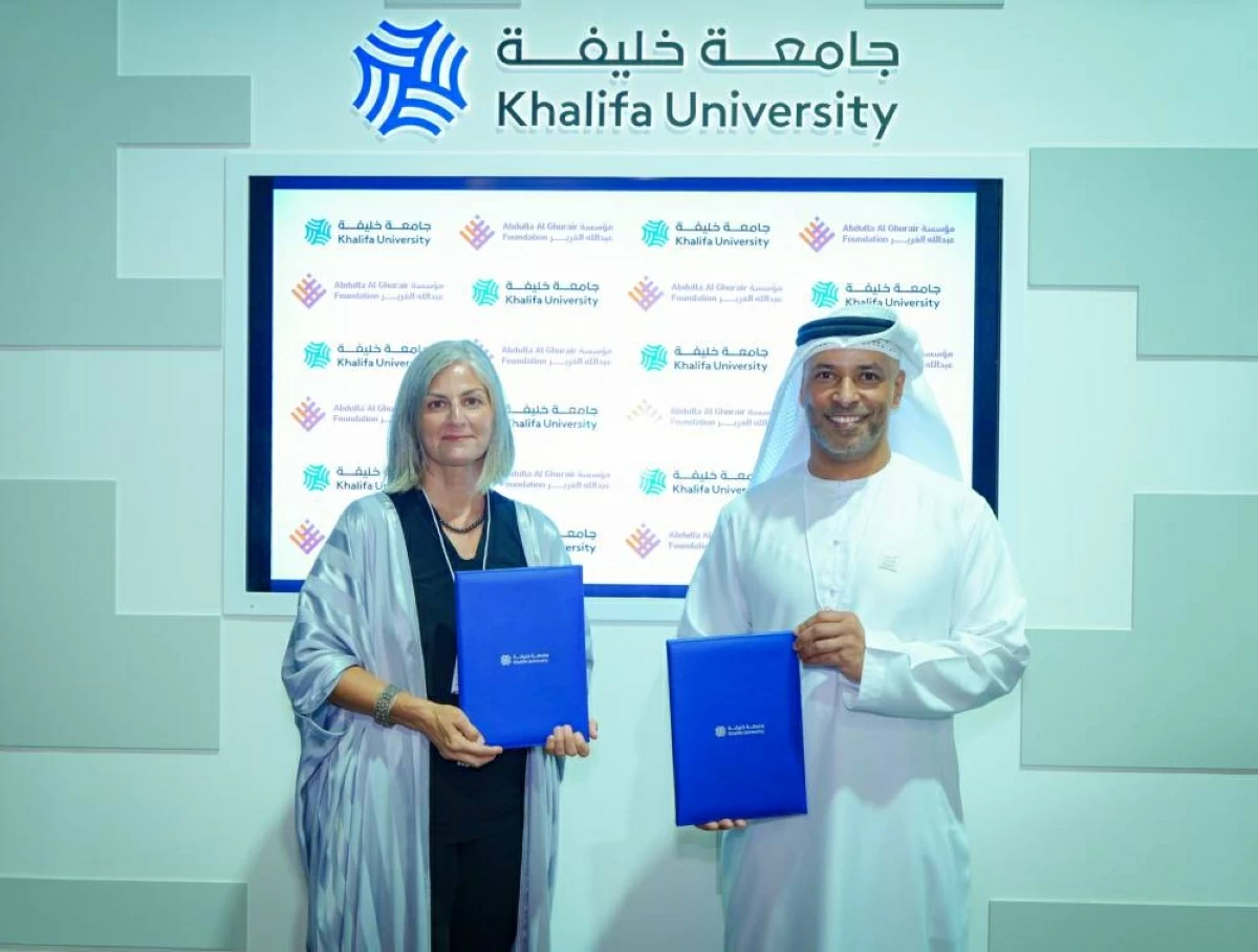 جامعة خليفة ومؤسسة عبدالله الغرير تطلقان مركزاً للابتكار