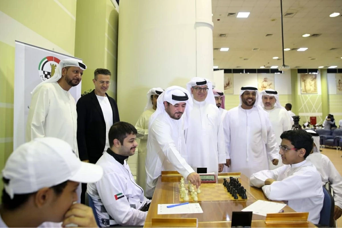 خلال افتتاح البطولة
