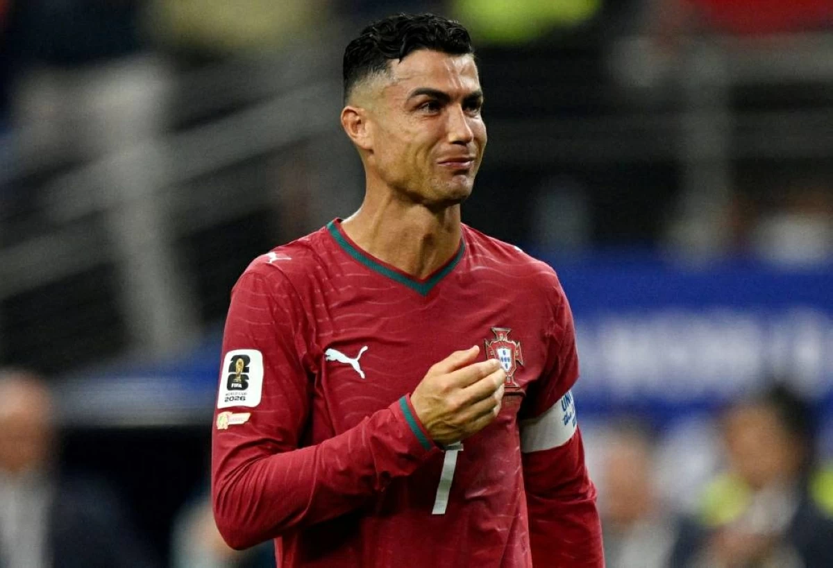 رونالدو يبكي