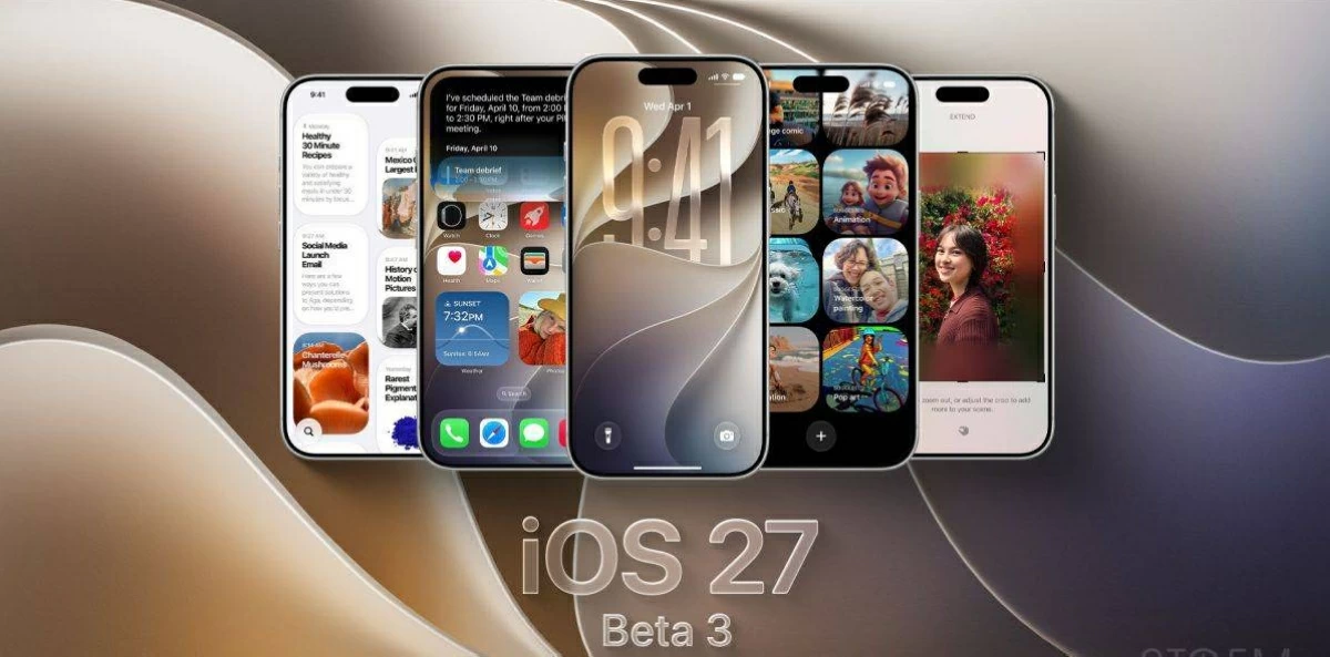 الإصدار الثالث من iOS 27 يصل بمفاجآت جديدة من أبل.. إليك كل ما نعرفه عن Beta 3