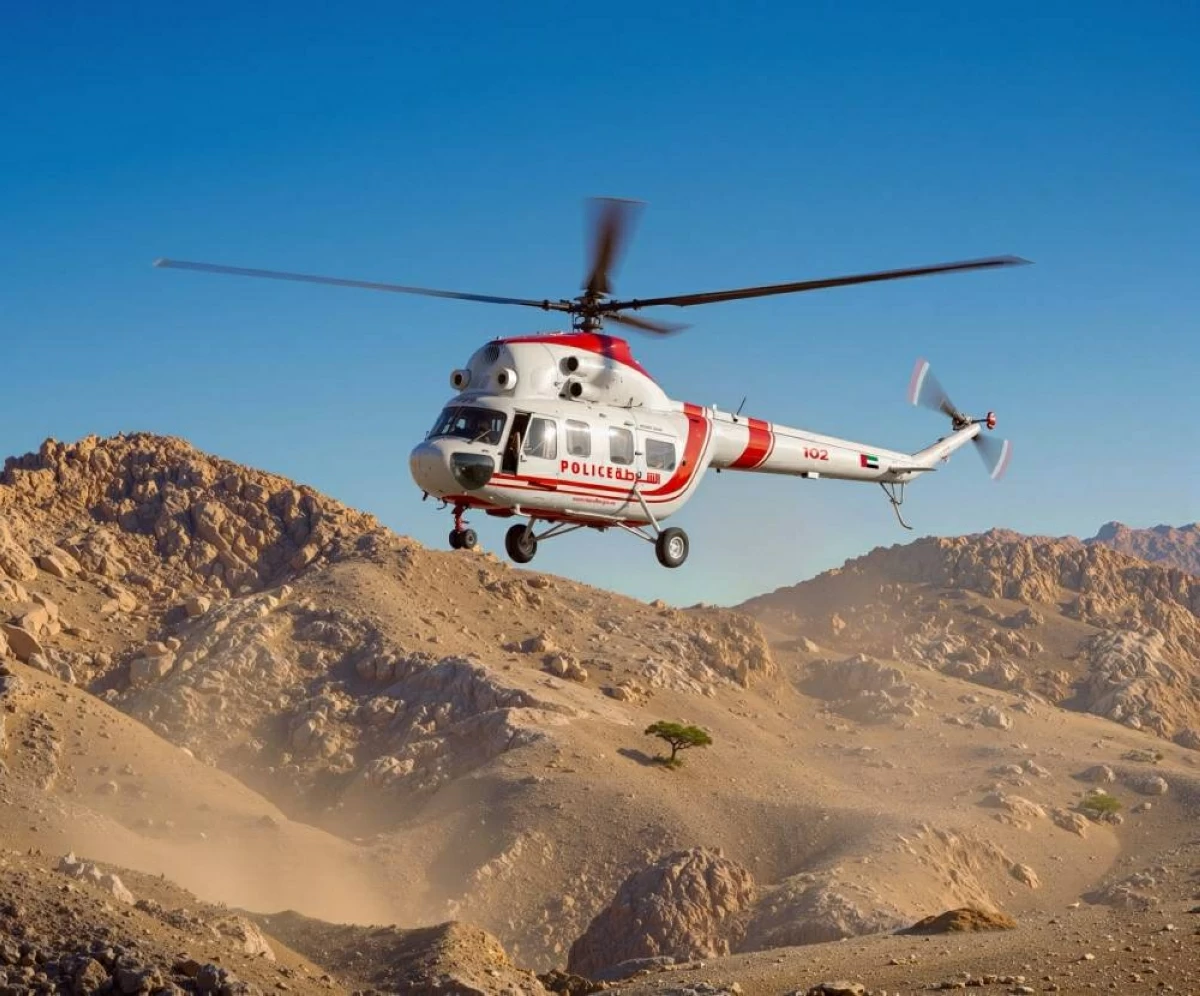 51 طلعة جوية لشرطة رأس الخيمة بالنصف الأول