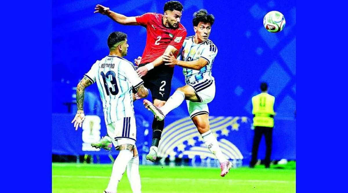 دراما مباراة مصر والأرجنتين تشعل الإنترنت
