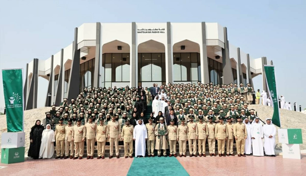 عبدالله المري يشهد تخريج الدفعة الرابعة من طلبة مدارس حماية