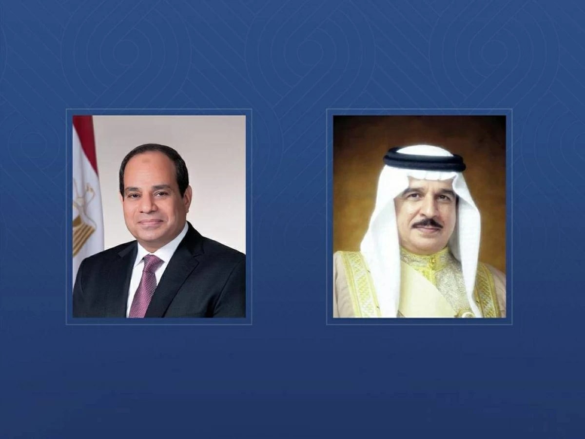 ملك البحرين والسيسي: الهجمات الإيرانية انتهاك لسيادة الدول والقوانين