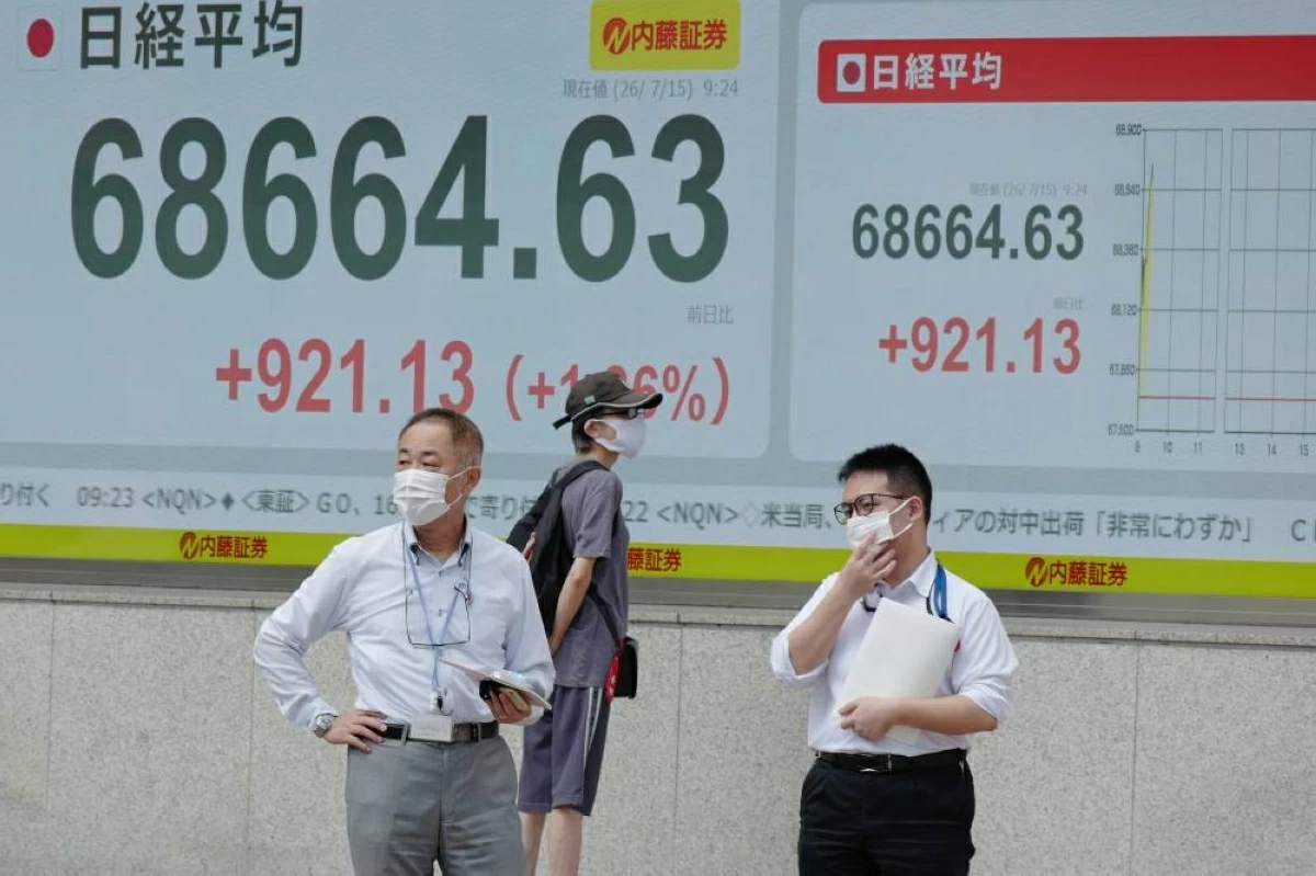 أسهم آسيا ترتفع على خطى وول ستريت.. والمؤشر كوسبي يقفز 7.6%