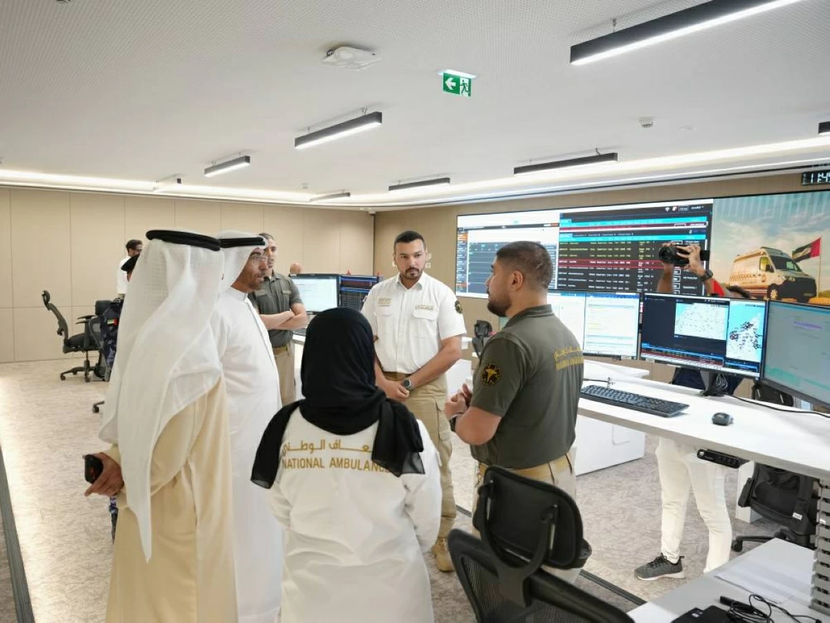 وزير الصحة يفتتح المقر الرئيسي الجديد للإسعاف الوطني بأبوظبي