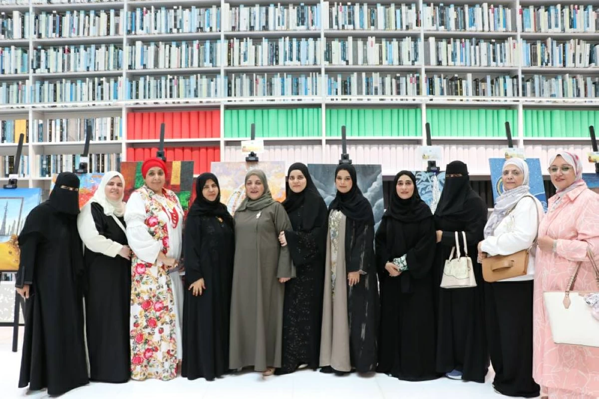 «نسائية دبي» في زيارة إلى مكتبة محمد بن راشد 