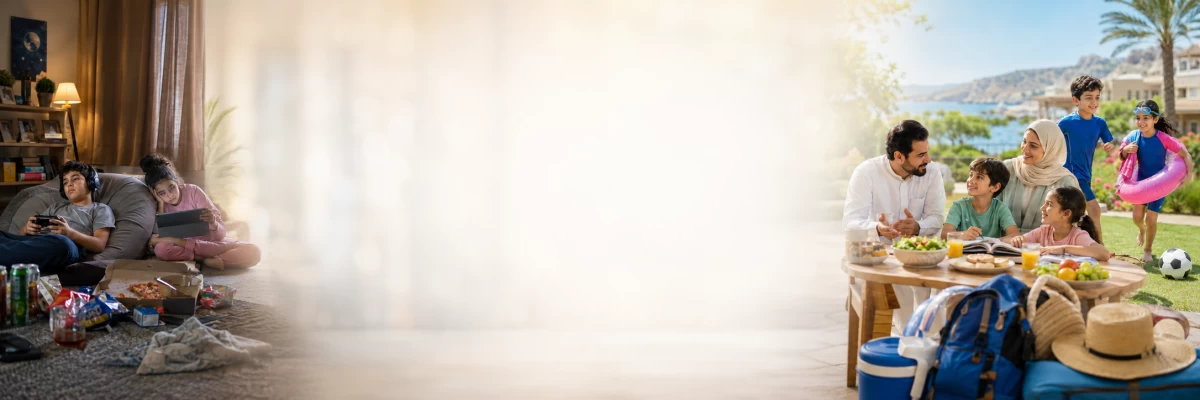 هدف الإجازة.. حيرة بين رغبات الأبناء وانضباط الأهل