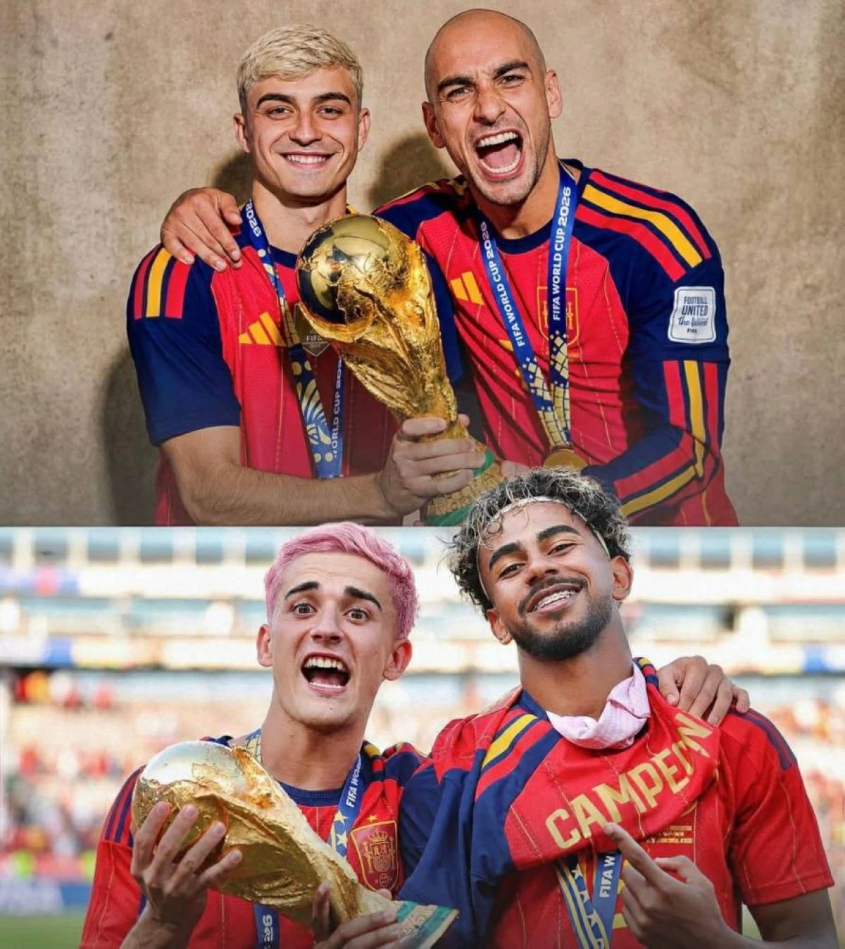 يامال أمام اختبار اللحية.. هل يفي لاعبو إسبانيا بوعودهم بعد الفوز بكأس العالم؟