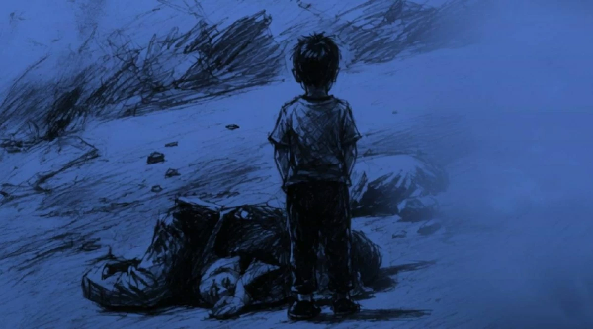 رغم نجاة والدته.. صورة طفل حادث دير الزور تشعل مواقع التواصل
